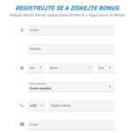 Anmeldeformular bei Tipsport
