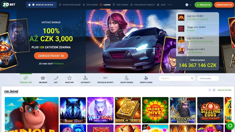 20BET casino