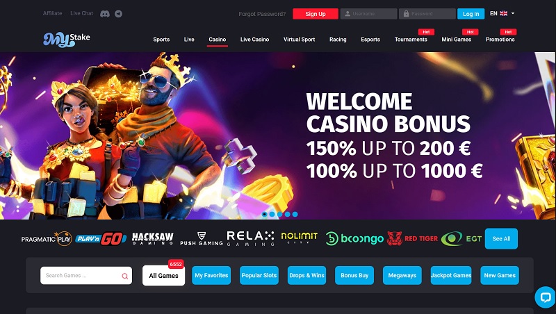 MyStake Casino Bonusangebote