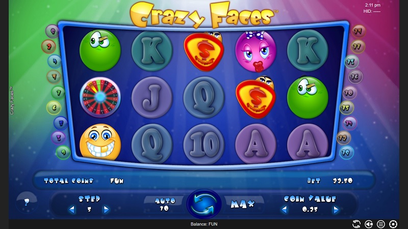 Slot Crazy Faces