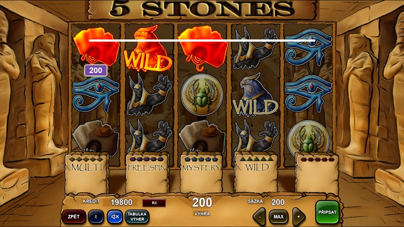 5 Stones náhled automatu