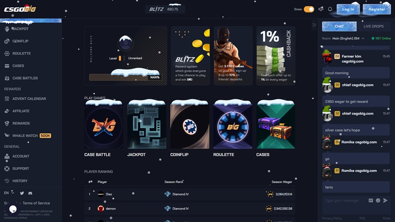 Online-Plattform CSGOBIG