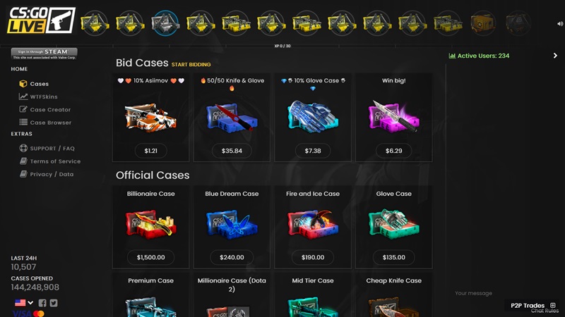 CSGOLive Plattform
