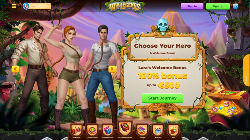 WinLegends Casino