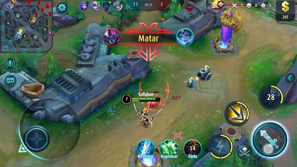 Mobile Legends obrázek ze hry