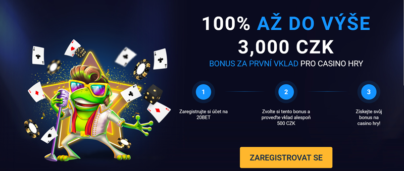 20BET Bonus Einzahlung