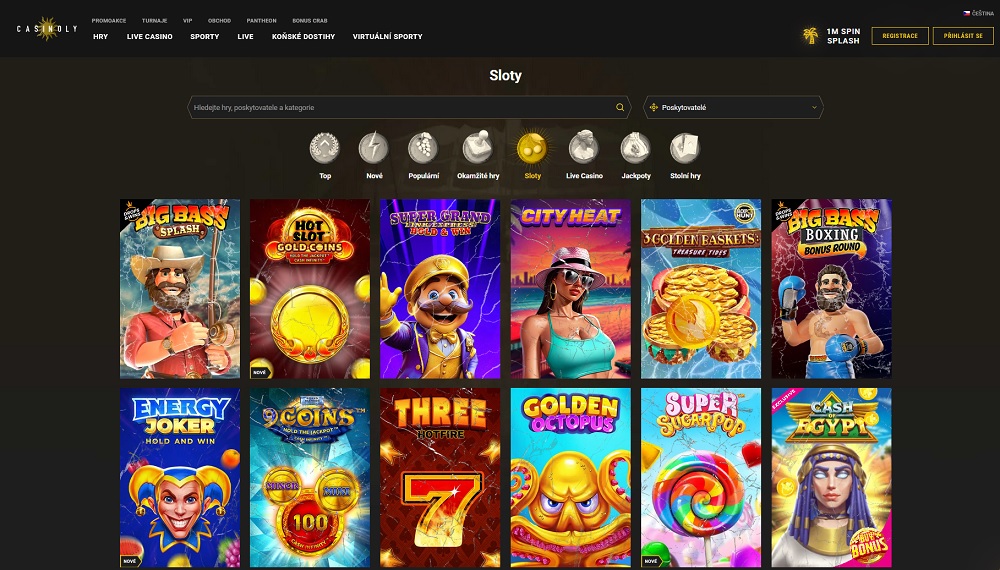 Vorschau der Top-Slots im Online-Casino Casinoly