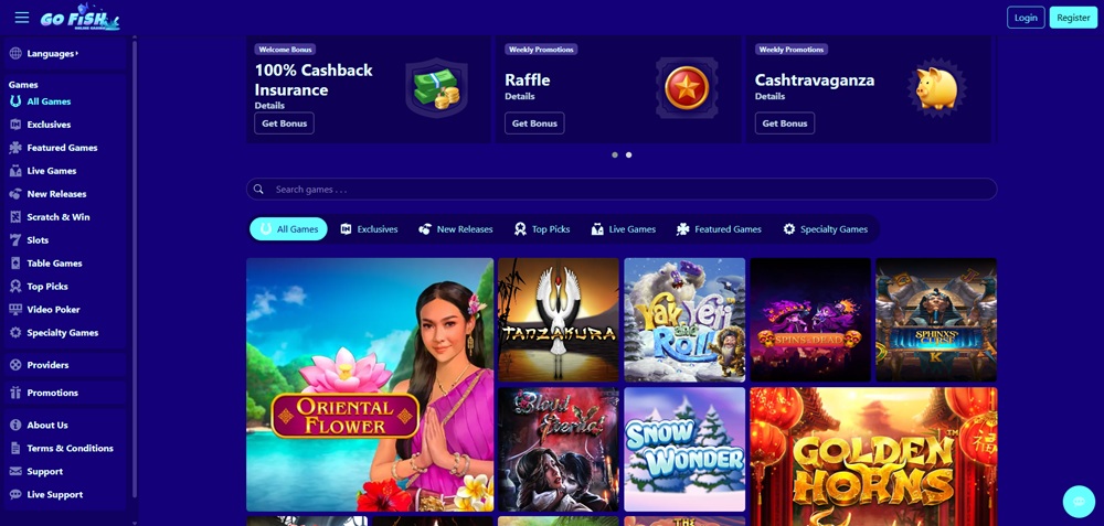 Go Fish Casino – Einleitung