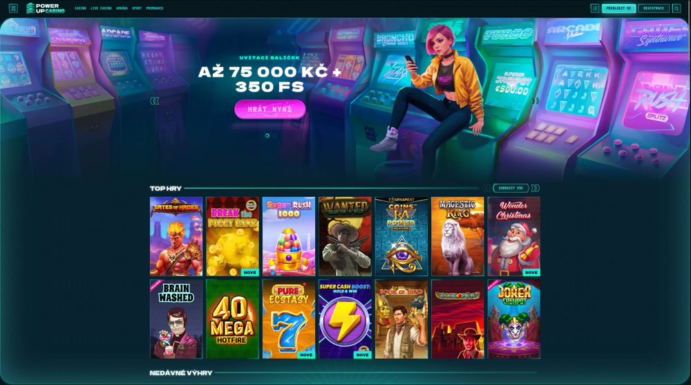 PowerUp Casino bietet großzügige Boni und eine große Auswahl an Spielen