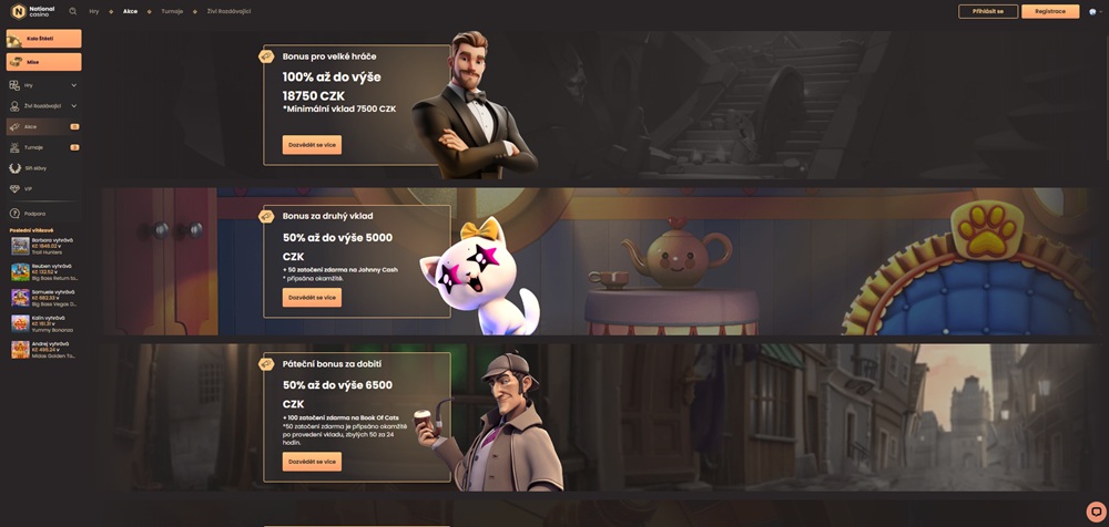 National Casino Free Spins