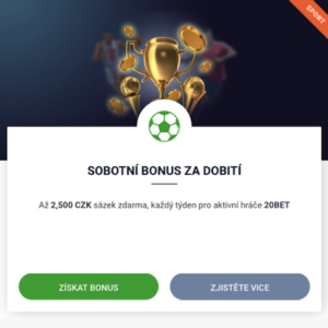 20BET Samstag-Reload-Bonus