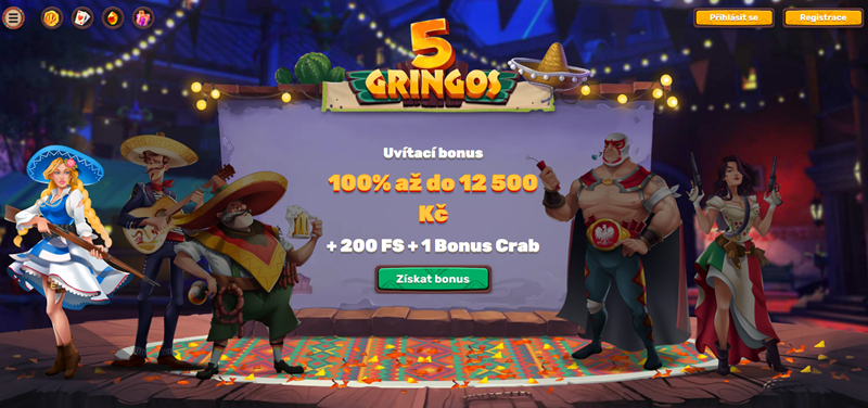 5Gringos Willkommensbonus – Einleitung