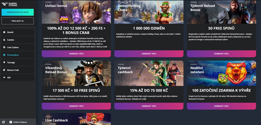 BuranCasino Bonus – Einleitung