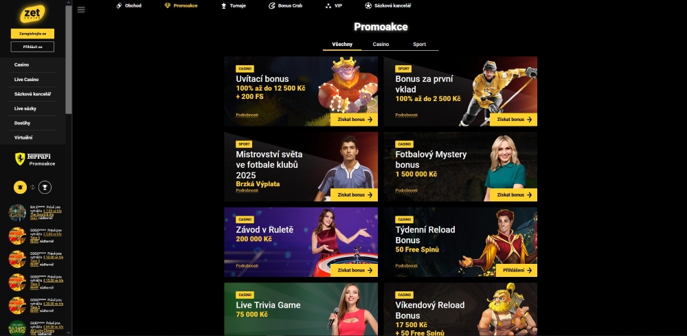 ZetCasino bietet viele Gelegenheiten, sich Free Spins zu sichern
