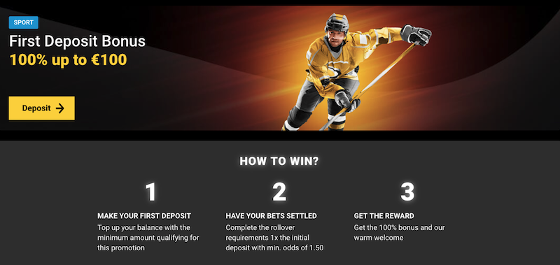 Willkommensbonus 100 € beim Buchmacher ZetCasino