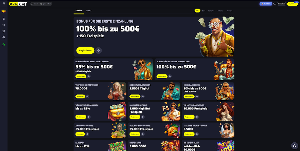 03850 Bdmbet Boni