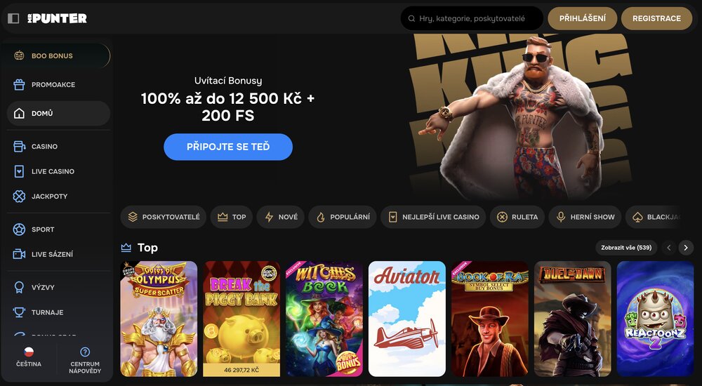 MrPunter Casino-Startseite
