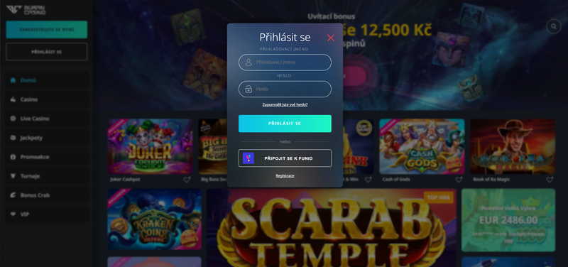 BuranCasino Login [Anleitung zur Anmeldung]
