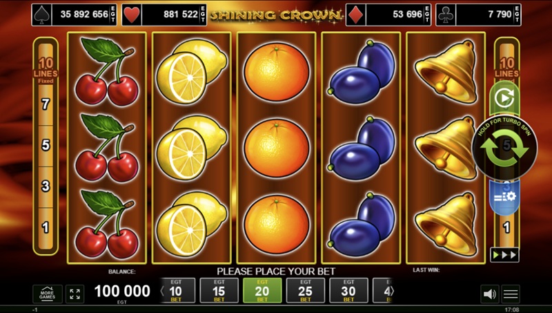 Shining Crown úvodní