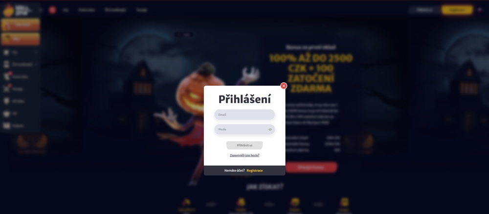 Hell Spin Anmeldung