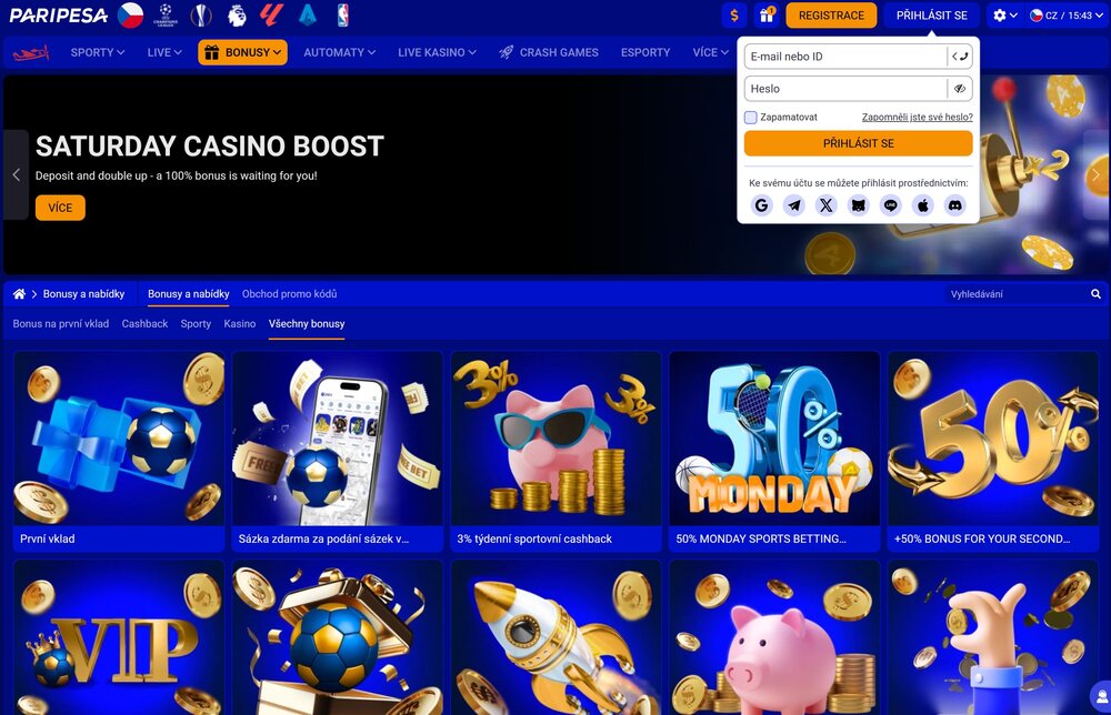PariPesa Anmeldung