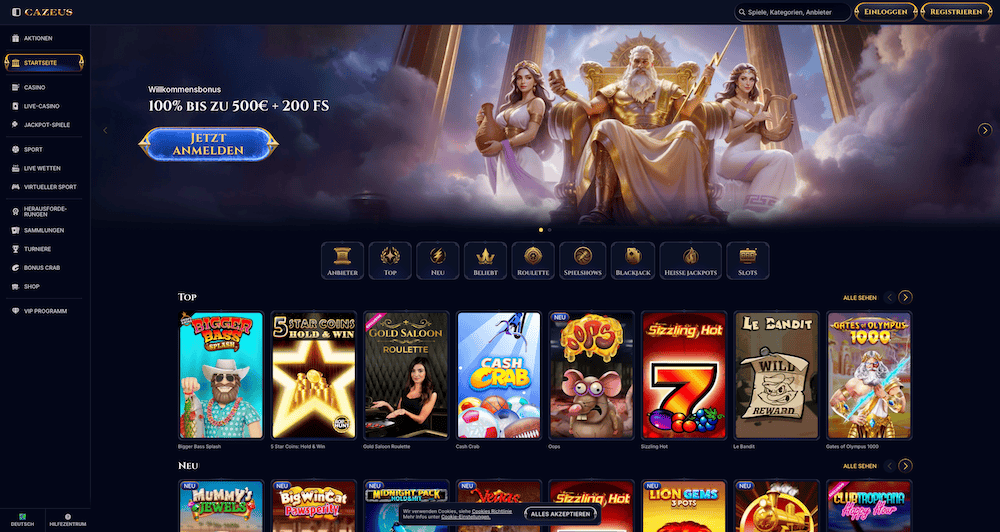98850 Cazeus Casino DE