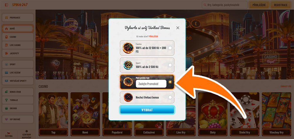 Spin247 Promo-Code