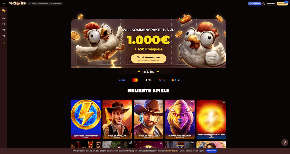 53150 Vinci Spin Casino DE