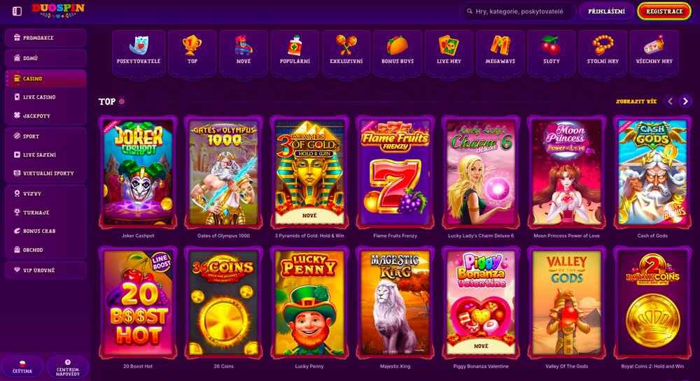 Spielbibliothek Casino Duospin