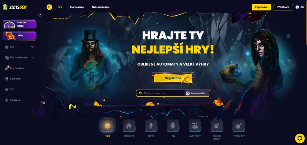 Slotsgem Hauptseite