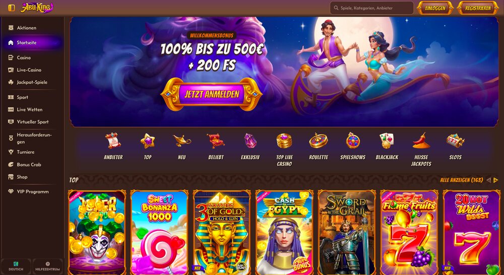 Abu King casino startseite
