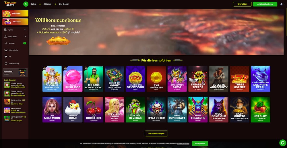 Dragon Slots Casino DE