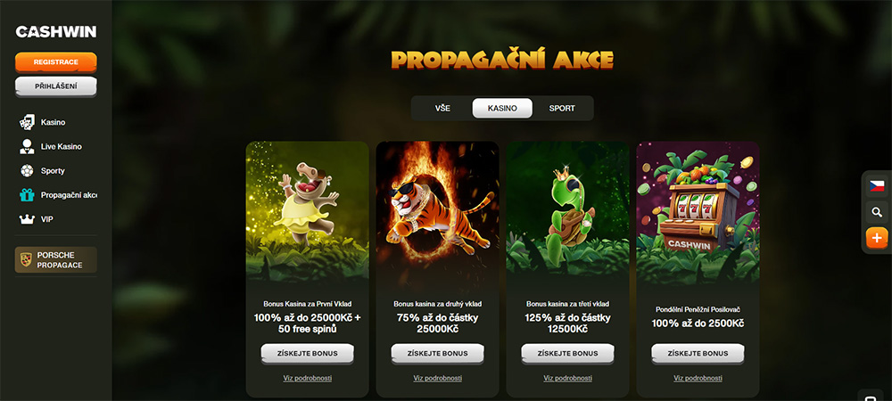 Kann man im Casino CashWin einen No Deposit Bonus erhalten?