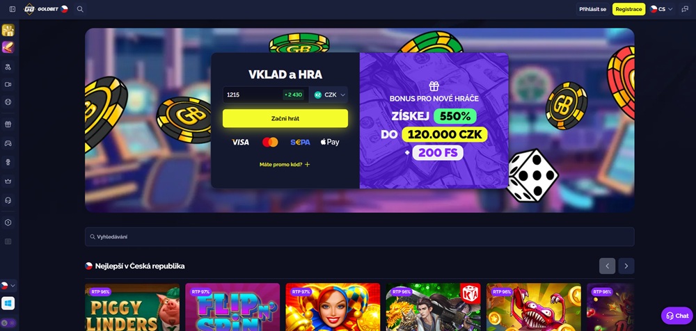 GoldBet Casino – Einführung