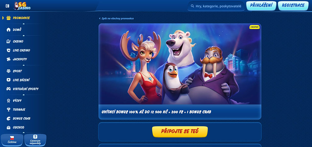 SGCasino – Willkommensbonus