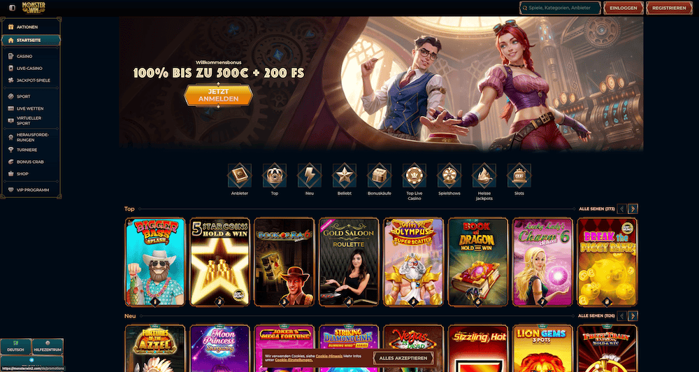 18639 Monster Win Casino