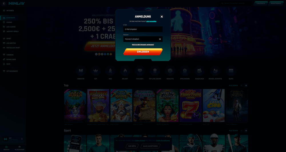 60108 Ninlay Login