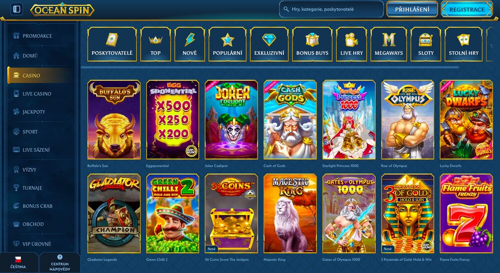 Ocean Spin slots