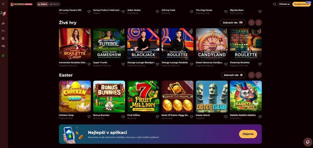 Roman Casino App