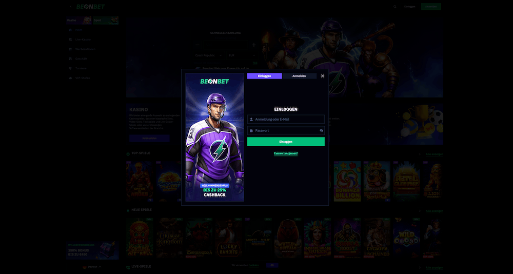 04337 BeonBet Login