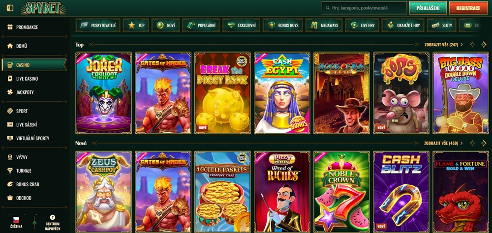 Spybet Spielautomaten