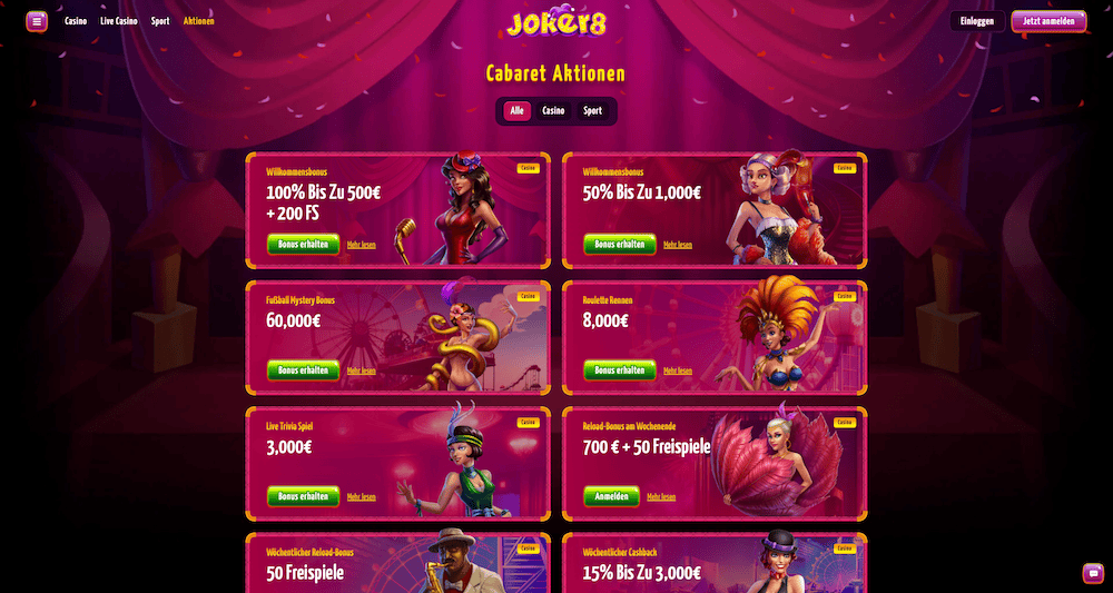 00461 Joker8 Boni