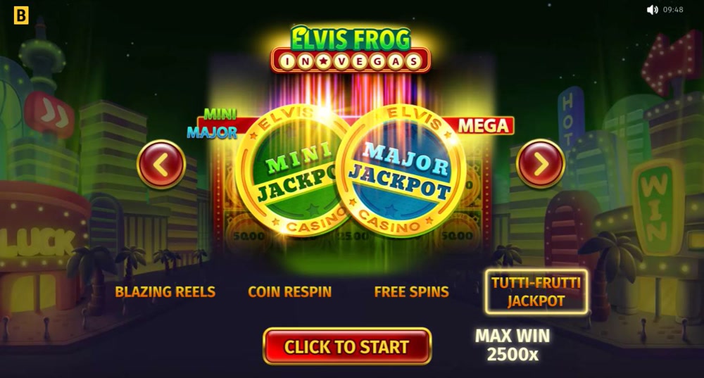 Der Slot Elvis Frog in Vegas bietet Ihnen viel Spaß, verpackt in ein originelles Design