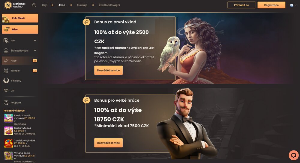 National Casino Boni