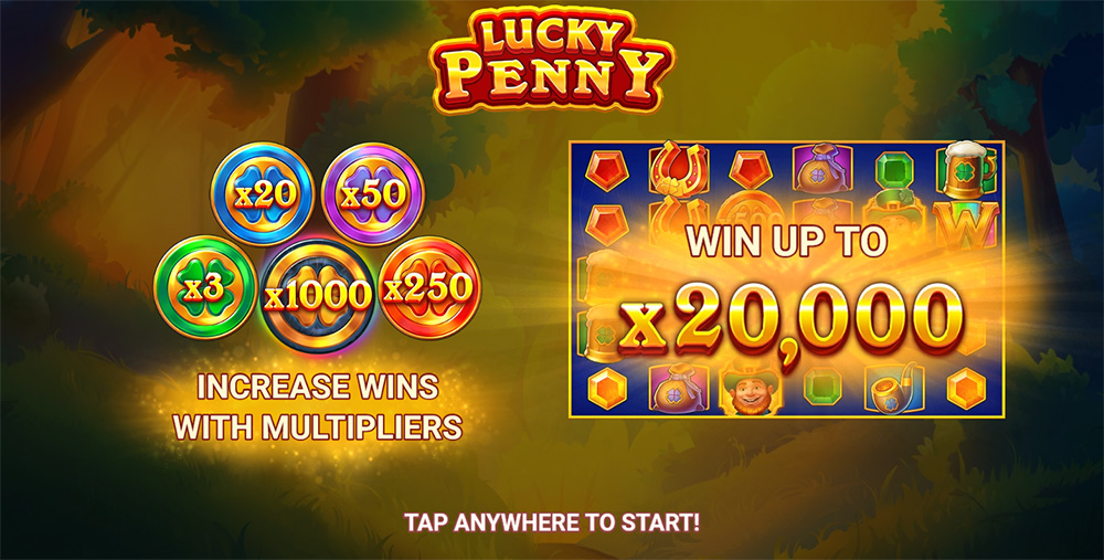 Den Slot LuckyPenny des Spieleentwicklers 3 Oaks Gaming finden Sie im Casino SGcasino