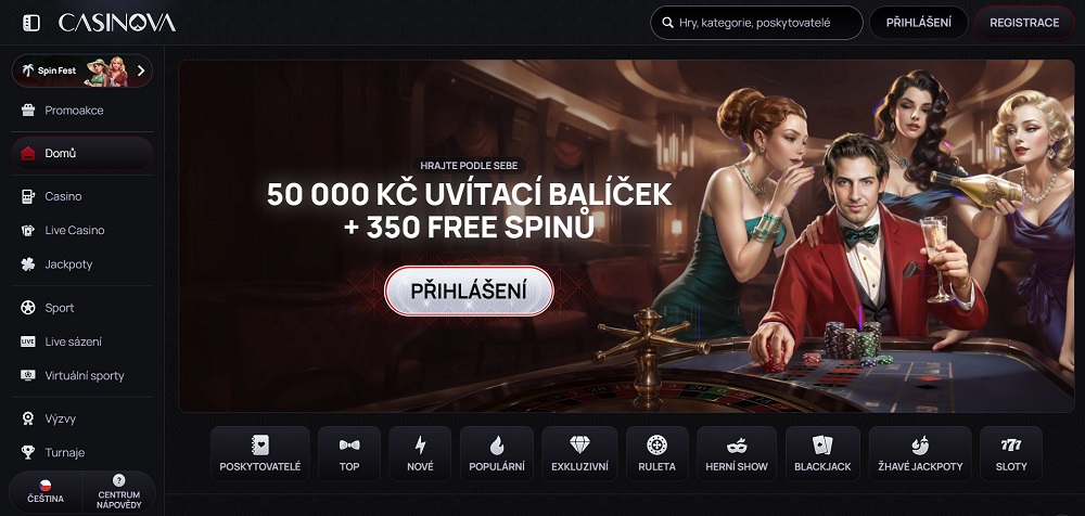 Casinova App – Vorschau