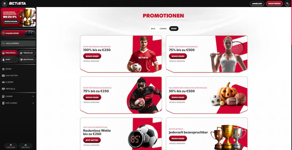 Betista Promo-Code