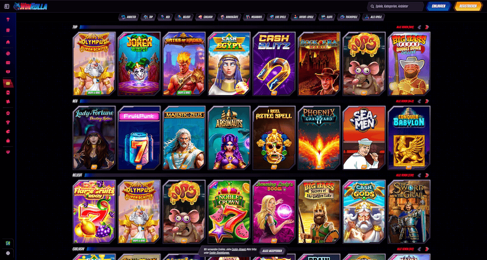 67325 Win Rolla Spielautomaten