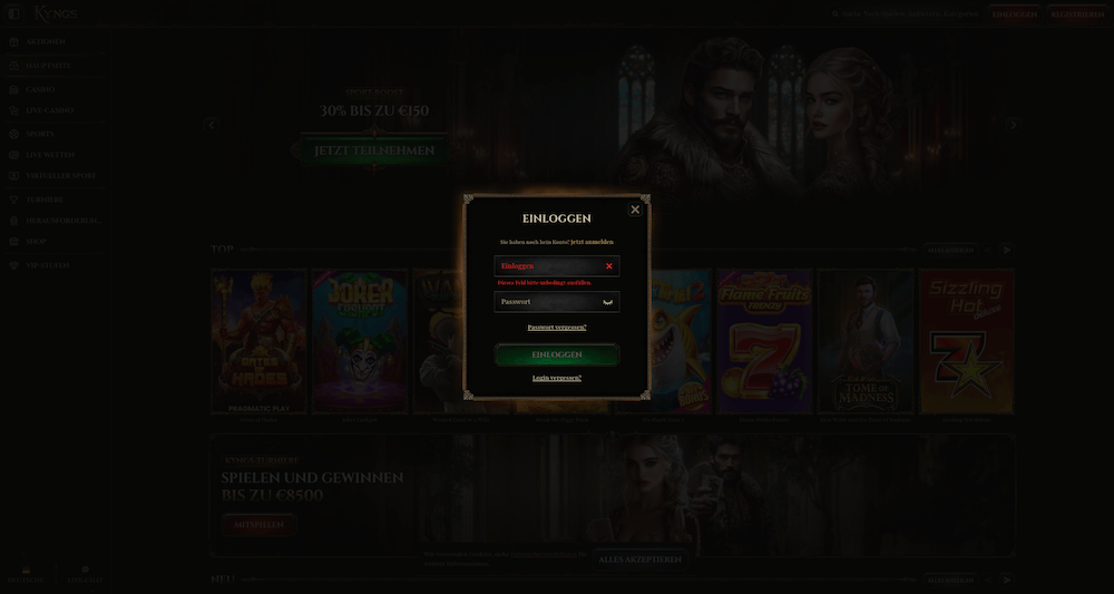 82135 Kyngs Login