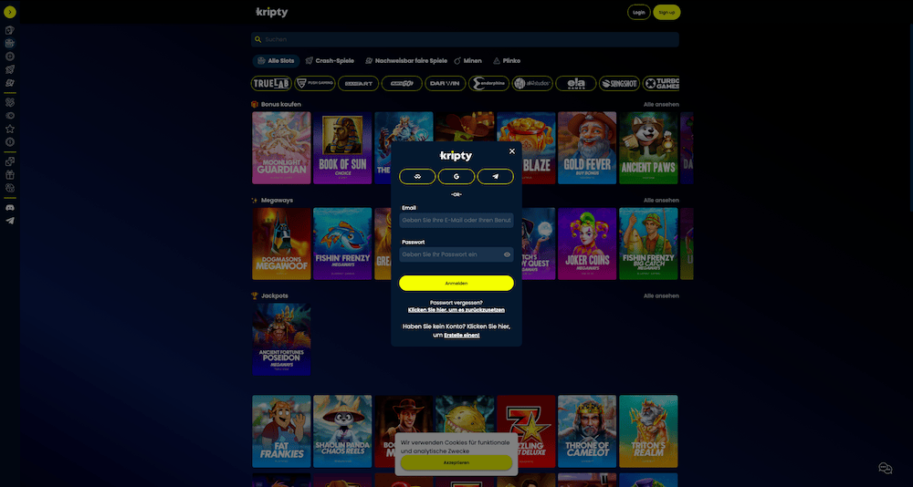 05871 Kripty Login